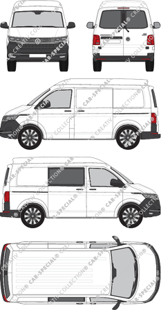 Volkswagen Transporter van/transporter, current (since 2019) (VW_716)