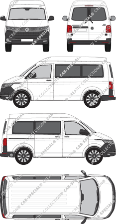 Volkswagen Transporter minibus, current (since 2019) (VW_719)