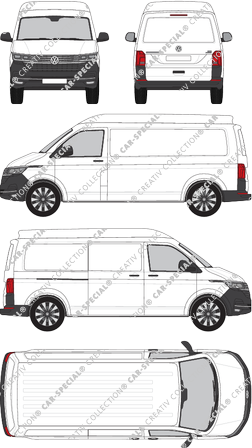 Volkswagen Transporter van/transporter, current (since 2019) (VW_721)