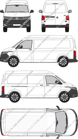 Volkswagen Transporter van/transporter, current (since 2019) (VW_731)