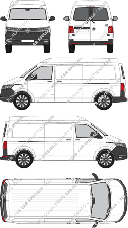 Volkswagen Transporter fourgon, actuel (depuis 2019) (VW_734)