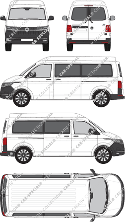 Volkswagen Transporter minibus, current (since 2019) (VW_740)