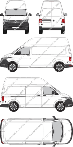 Volkswagen Transporter fourgon, actuel (depuis 2019) (VW_741)
