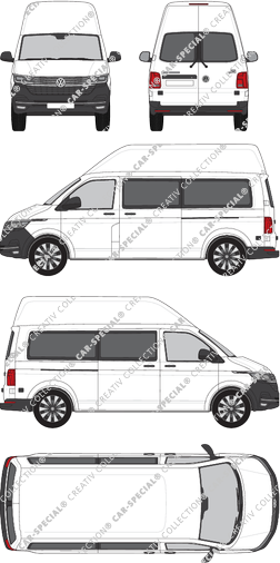 Volkswagen Transporter minibus, current (since 2019) (VW_750)