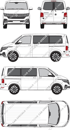 Volkswagen Transporter minibus, current (since 2019) (VW_754)