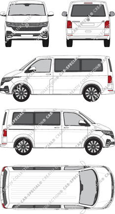 Volkswagen Transporter minibus, current (since 2019) (VW_755)