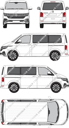 Volkswagen Transporter minibus, current (since 2019) (VW_756)