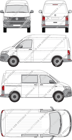 Volkswagen Transporter van/transporter, 2015–2019 (VW_805)