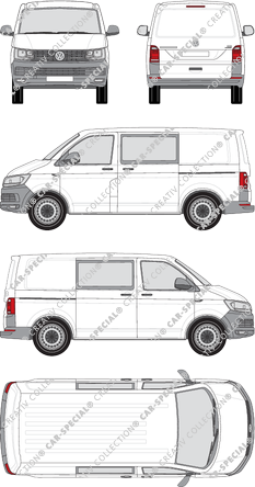 Volkswagen Transporter fourgon, 2015–2019 (VW_820)