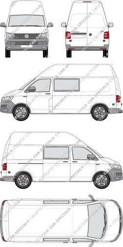 Volkswagen Transporter fourgon, 2015–2019 (VW_835)