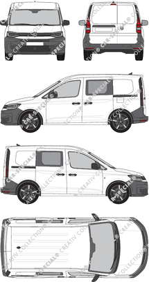 Volkswagen Caddy fourgon, actuel (depuis 2020) (VW_840)