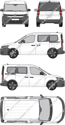 Volkswagen Caddy van/transporter, current (since 2020) (VW_841)