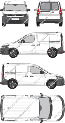 Volkswagen Caddy van/transporter, current (since 2020) (VW_846)