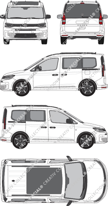 Volkswagen Caddy van/transporter, current (since 2020) (VW_852)