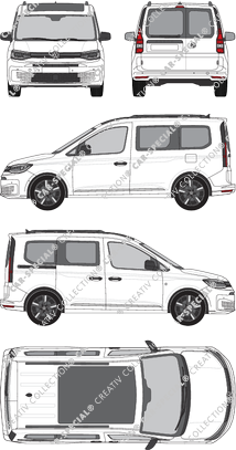 Volkswagen Caddy van/transporter, current (since 2020) (VW_853)