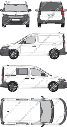 Volkswagen Caddy van/transporter, current (since 2020) (VW_857)
