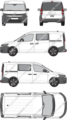 Volkswagen Caddy van/transporter, current (since 2020) (VW_862)