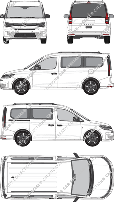Volkswagen Caddy fourgon, actuel (depuis 2020) (VW_873)