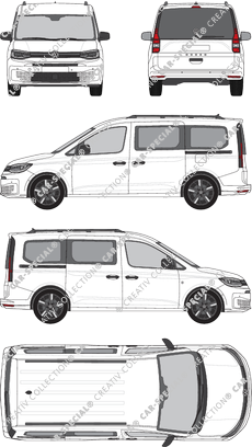 Volkswagen Caddy van/transporter, current (since 2020) (VW_874)