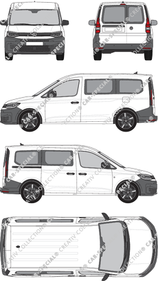 Volkswagen Caddy fourgon, actuel (depuis 2020) (VW_875)