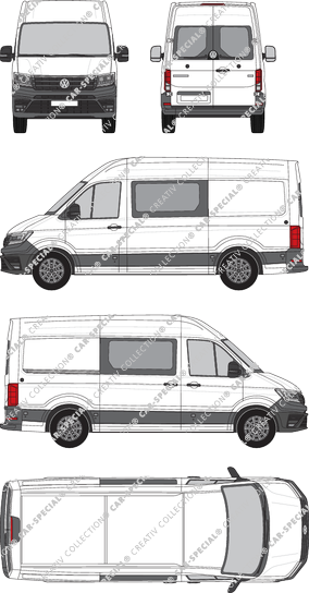 Volkswagen e-Crafter van/transporter, current (since 2018) (VW_919)