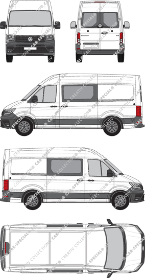 Volkswagen e-Crafter van/transporter, current (since 2018) (VW_920)