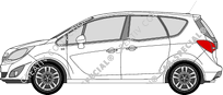 Vauxhall Meriva combi, 2010–2014