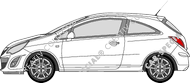 Vauxhall Corsa Hayon, 2011–2014
