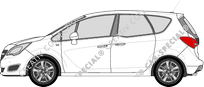 Vauxhall Meriva combi, actual (desde 2014)