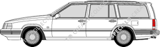 Volvo 940 break, 1990–1994