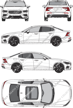 Volvo S60 Limousine, aktuell (seit 2020) (Volv_207)